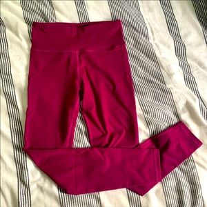 KFT 7/8 length Cranberry Leggings